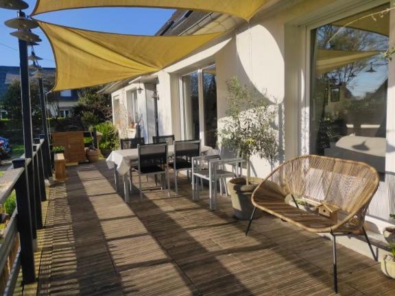 مورلیکس Chambres D'Hotes Et Gite D'Etape Avel Glaz المظهر الخارجي الصورة